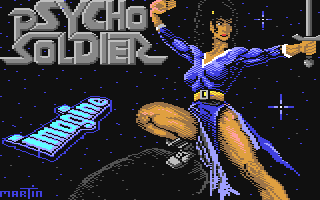 Psycho Soldier Title Screen